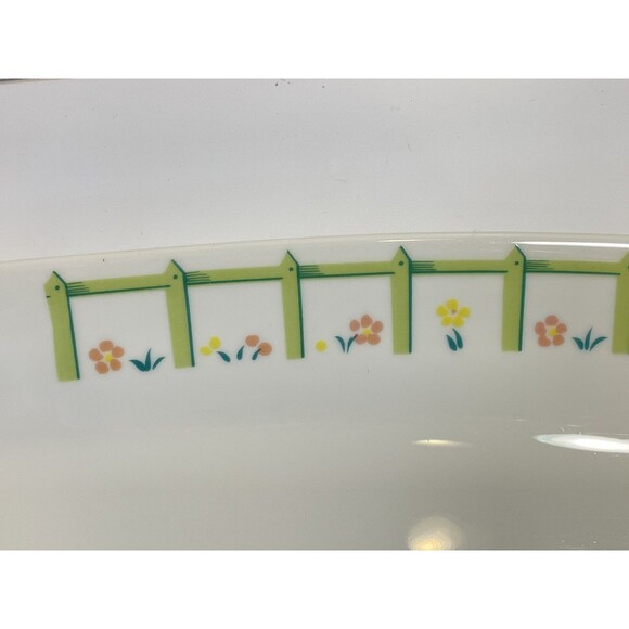 Philippe Deshoulieres Large Serving Platter Lourioux France Porcelain Garden Wow - Picture 4 of 11